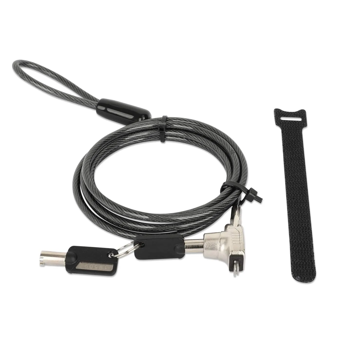 Manhattan lucchetto laptop slot nano con chiave cavo 1,8 m