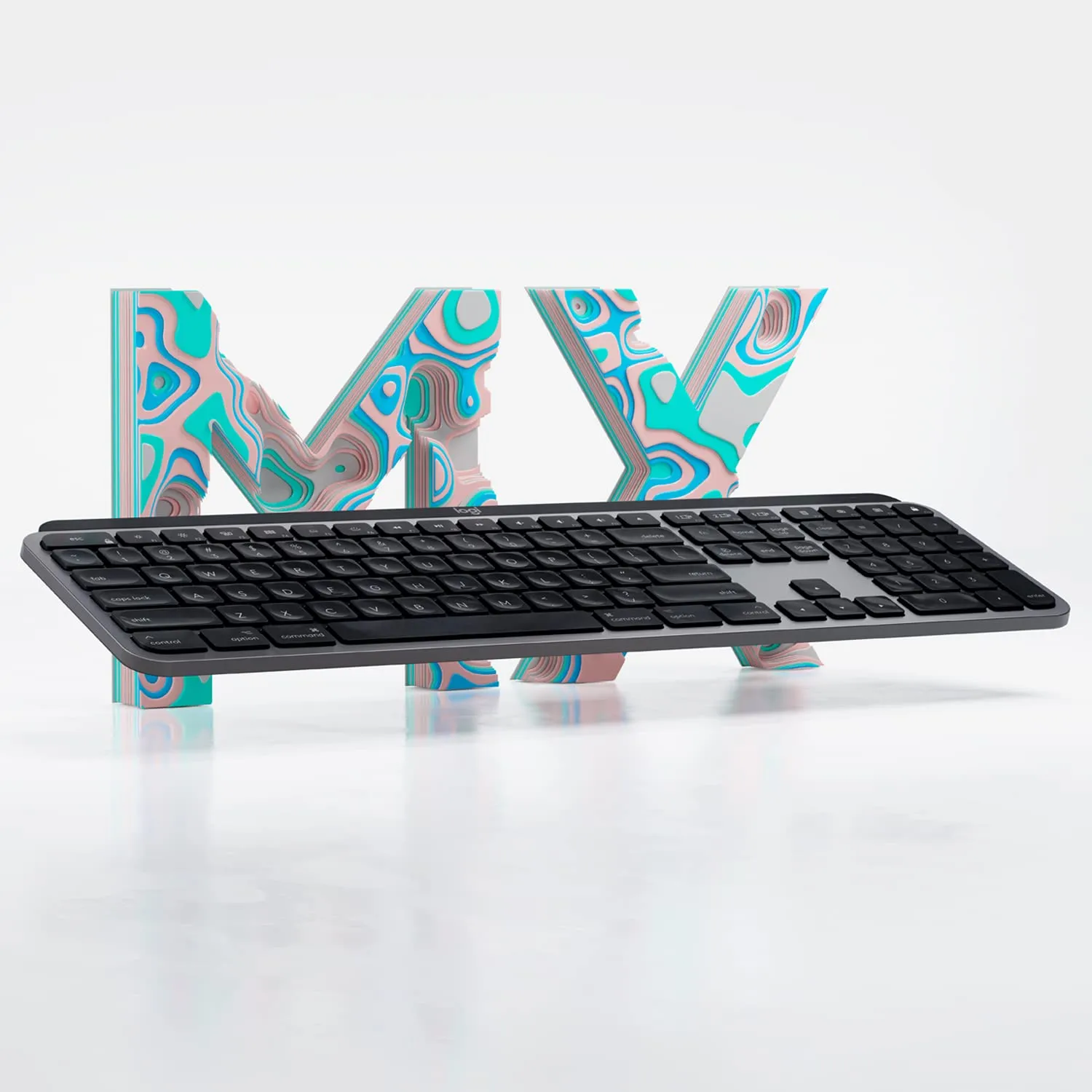 Logitech MX Keys for Mac tastiera wireless grigia retroilluminata