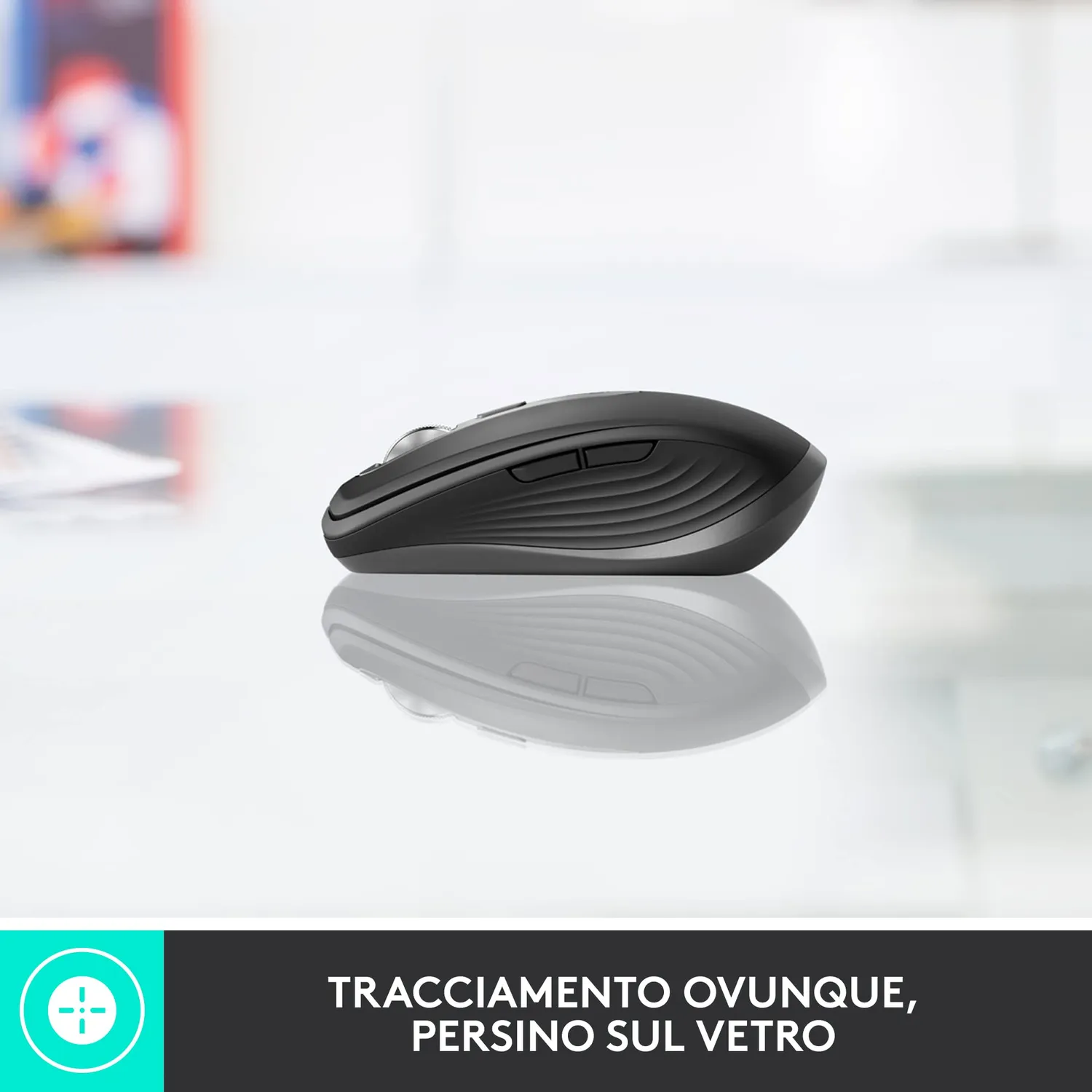 Logitech MX Keys Mini MX Anywhere 3 kit grafite retroilluminato