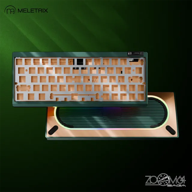CoffeeKeys Zoom64 Case Kit case tastiera Mystic Ink 61 tasti