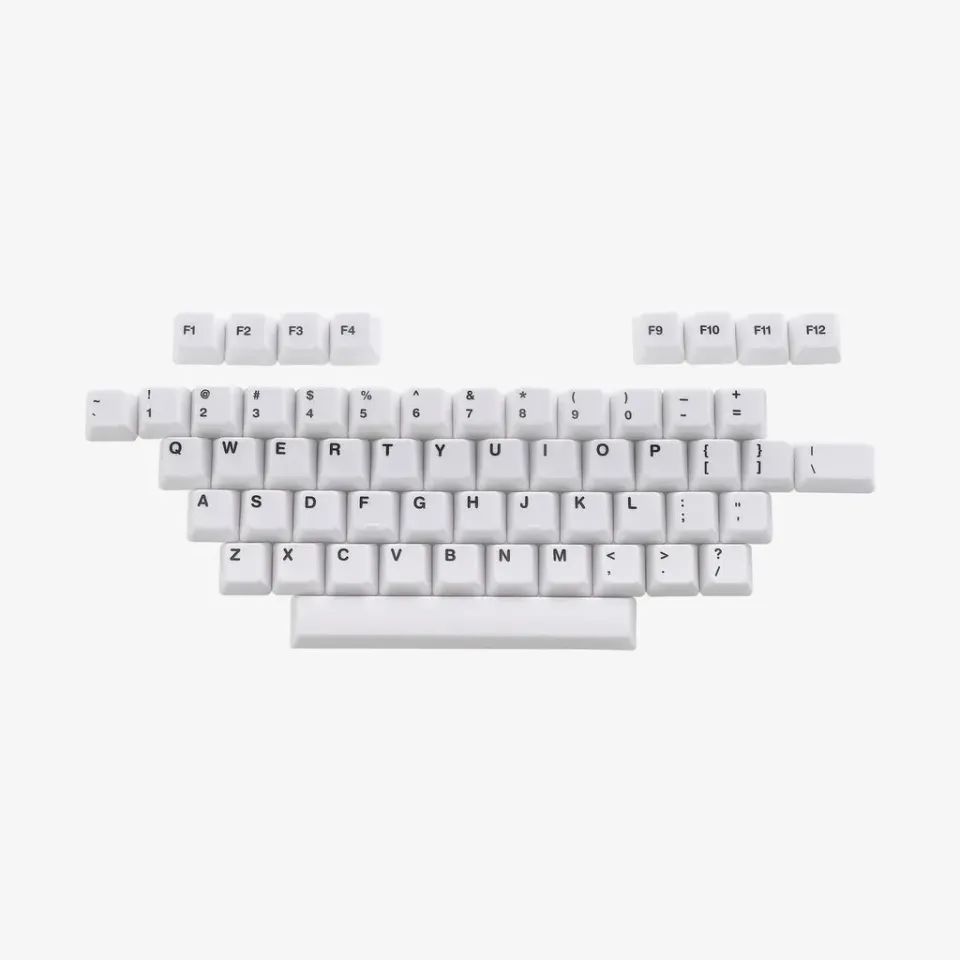 CoffeeKeys Alpha Plus keycaps ceramica matte 56