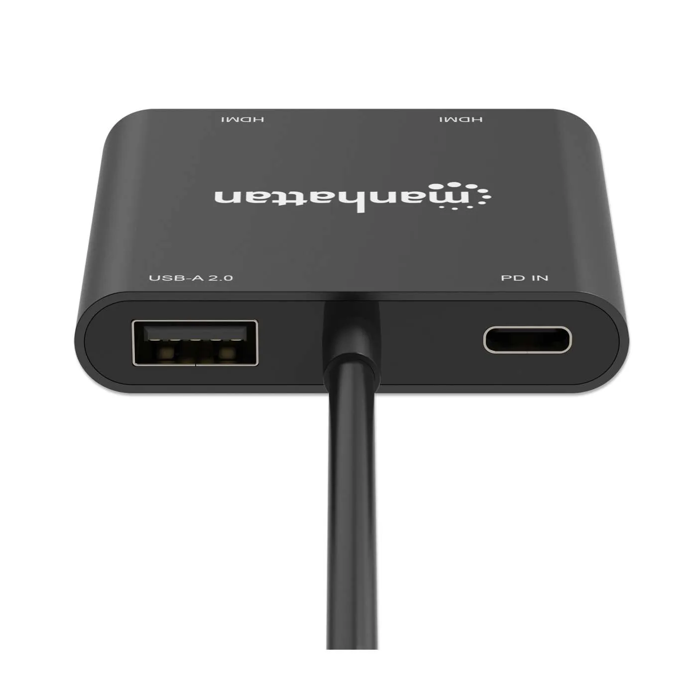 Manhattan Adattatore USB-C Dual HDMI 4K 100W PD