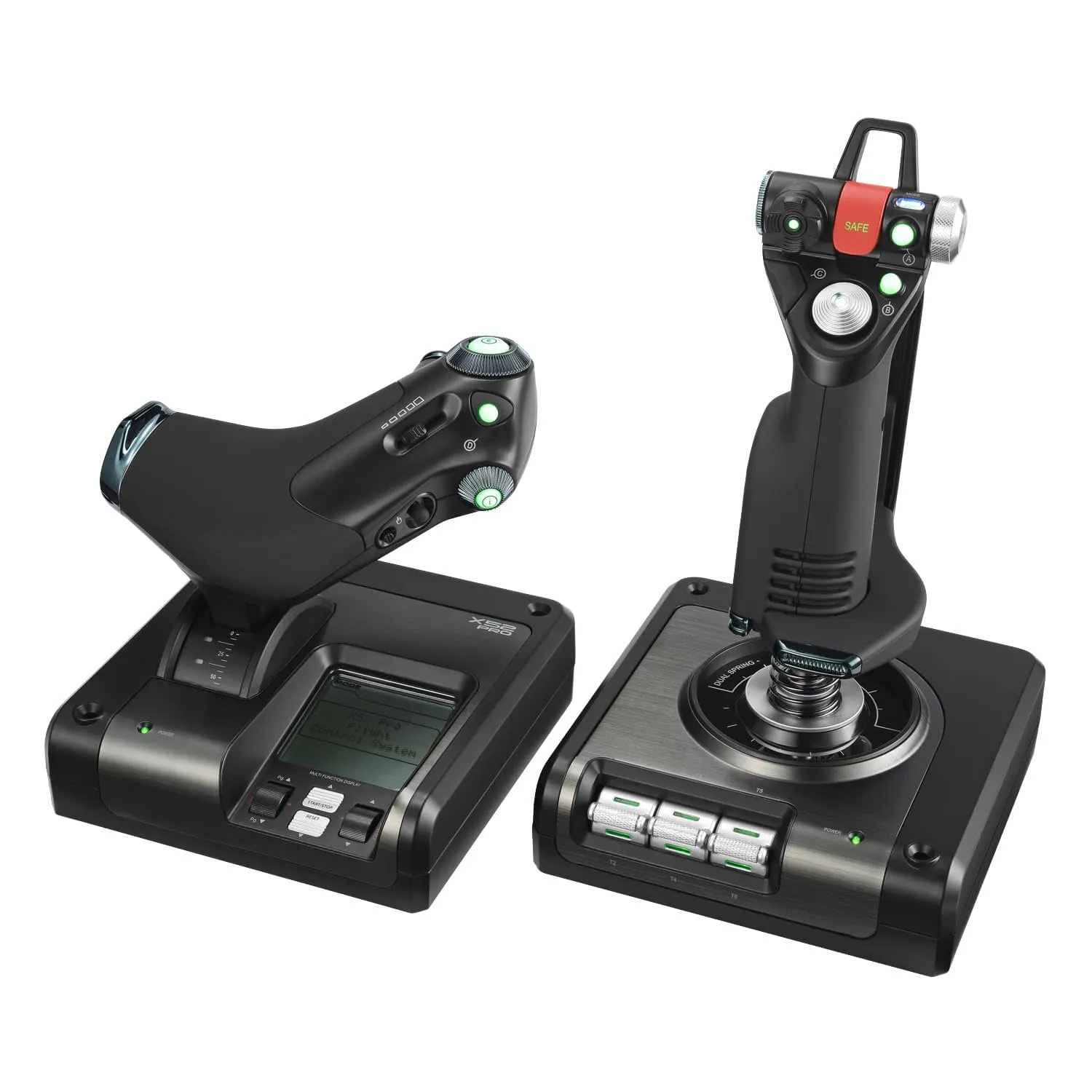 Logitech X56 HOTAS joystick acceleratore RGB