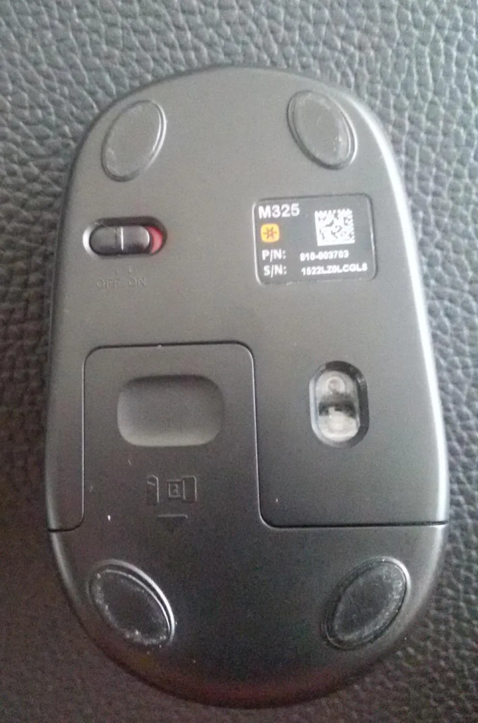 Logitech M325 Mouse Wireless Nero micro ricevitore preciso