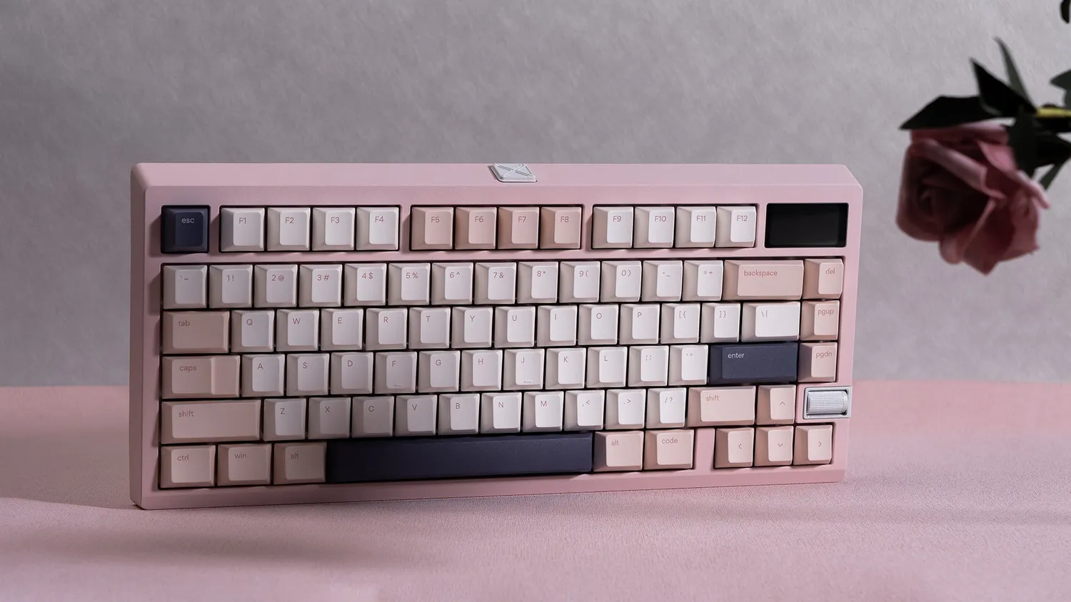 CoffeeKeys Zoom75 TIGA tastiera Forest Green barebone tri-mode