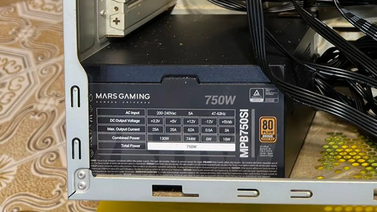 Mars Gaming MPB750SI alimentatore 750W Bronze nero