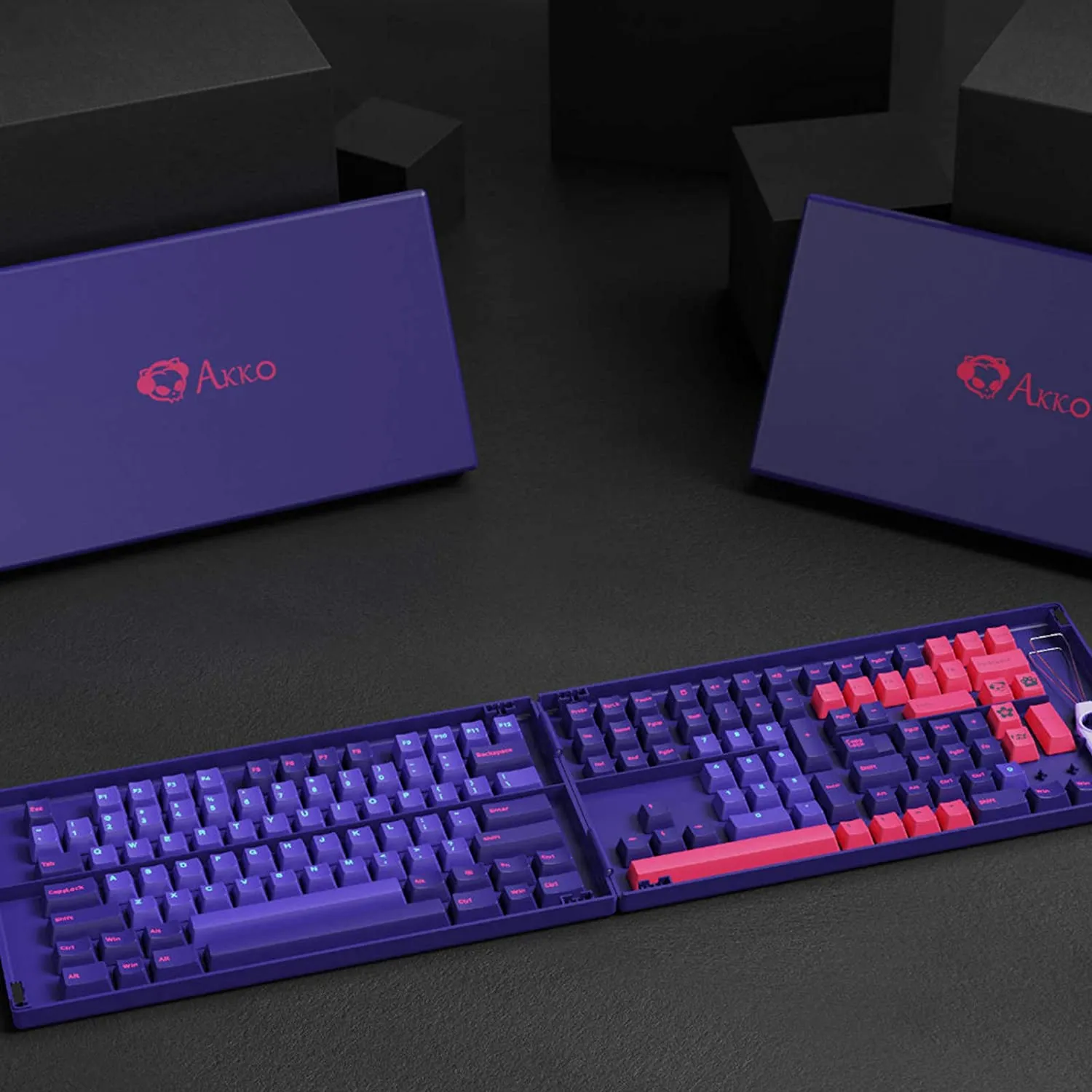 CoffeeKeys AKKO Neon keycap SA 157 tasti MX