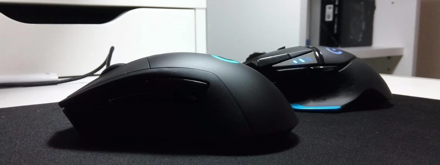 Logitech G703 mouse gaming wireless HERO 16K Lightspeed