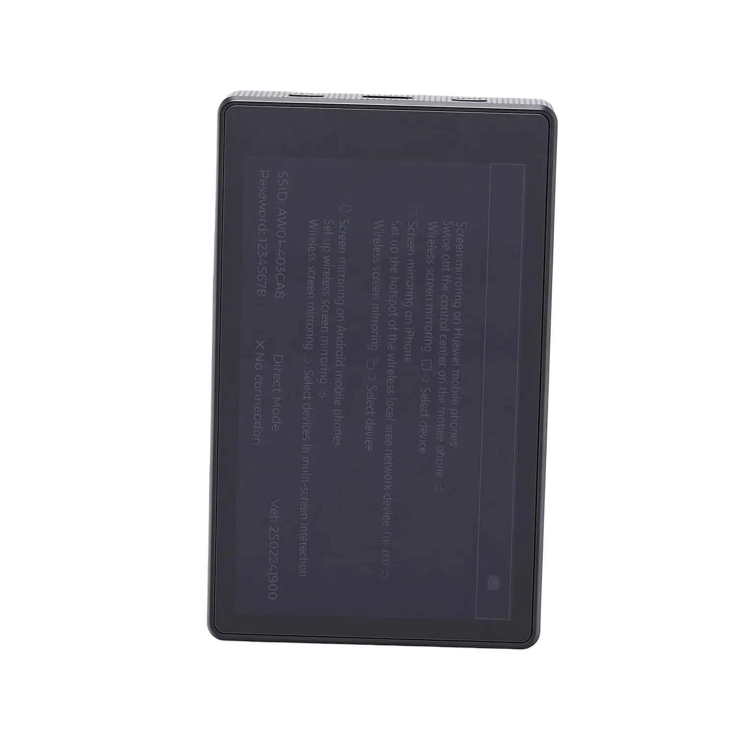Zunate Monitor Telefono Vlogging 3.97" Bassa Latenza