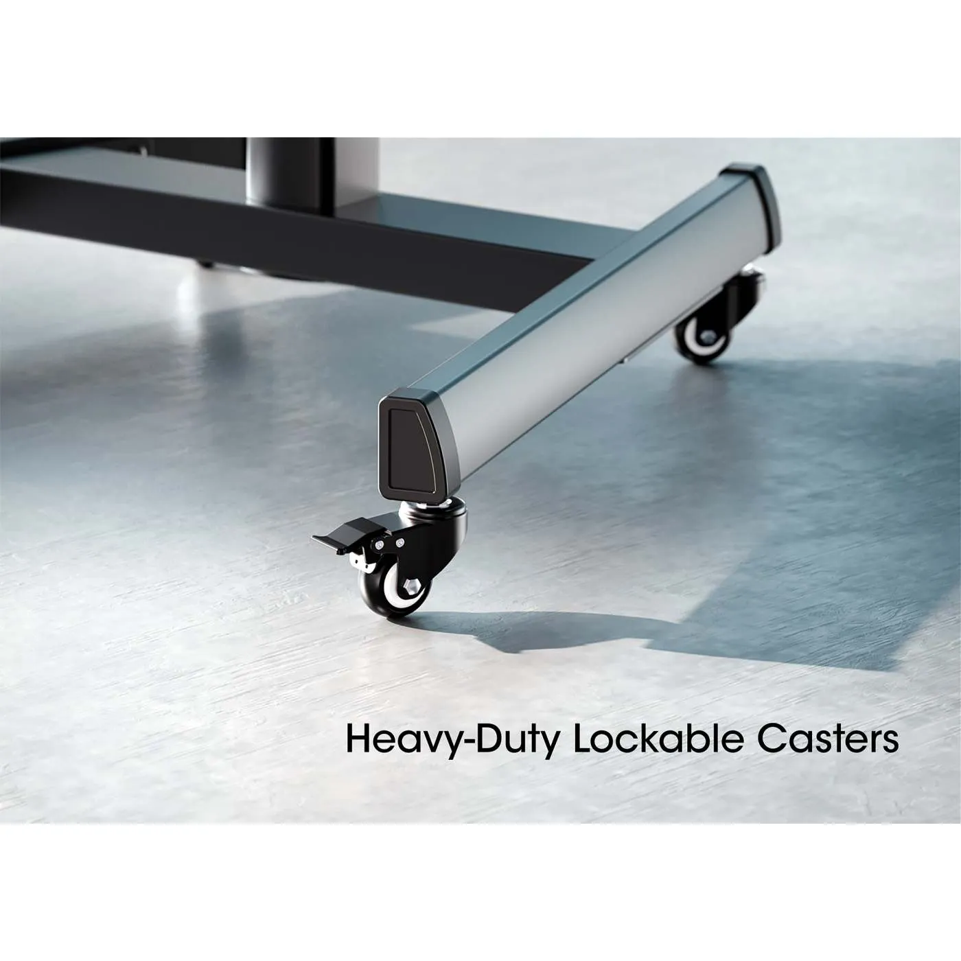 Manhattan Carrello TV 37-86" 70 kg nero regolabile
