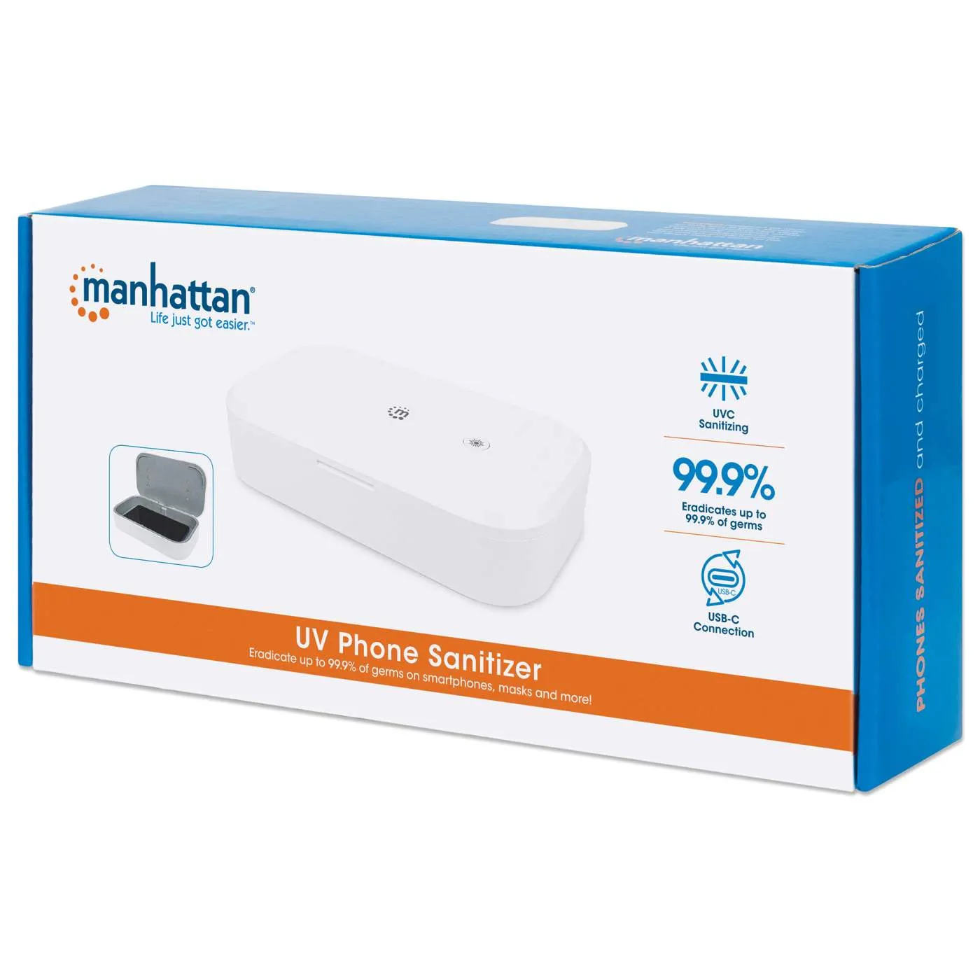 Manhattan box sanificazione UV smartphone UVC