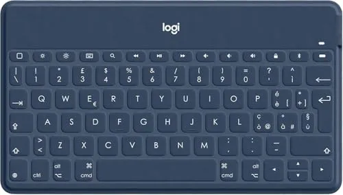 Logitech Keys-To-Go tastiera Bluetooth nera leggera