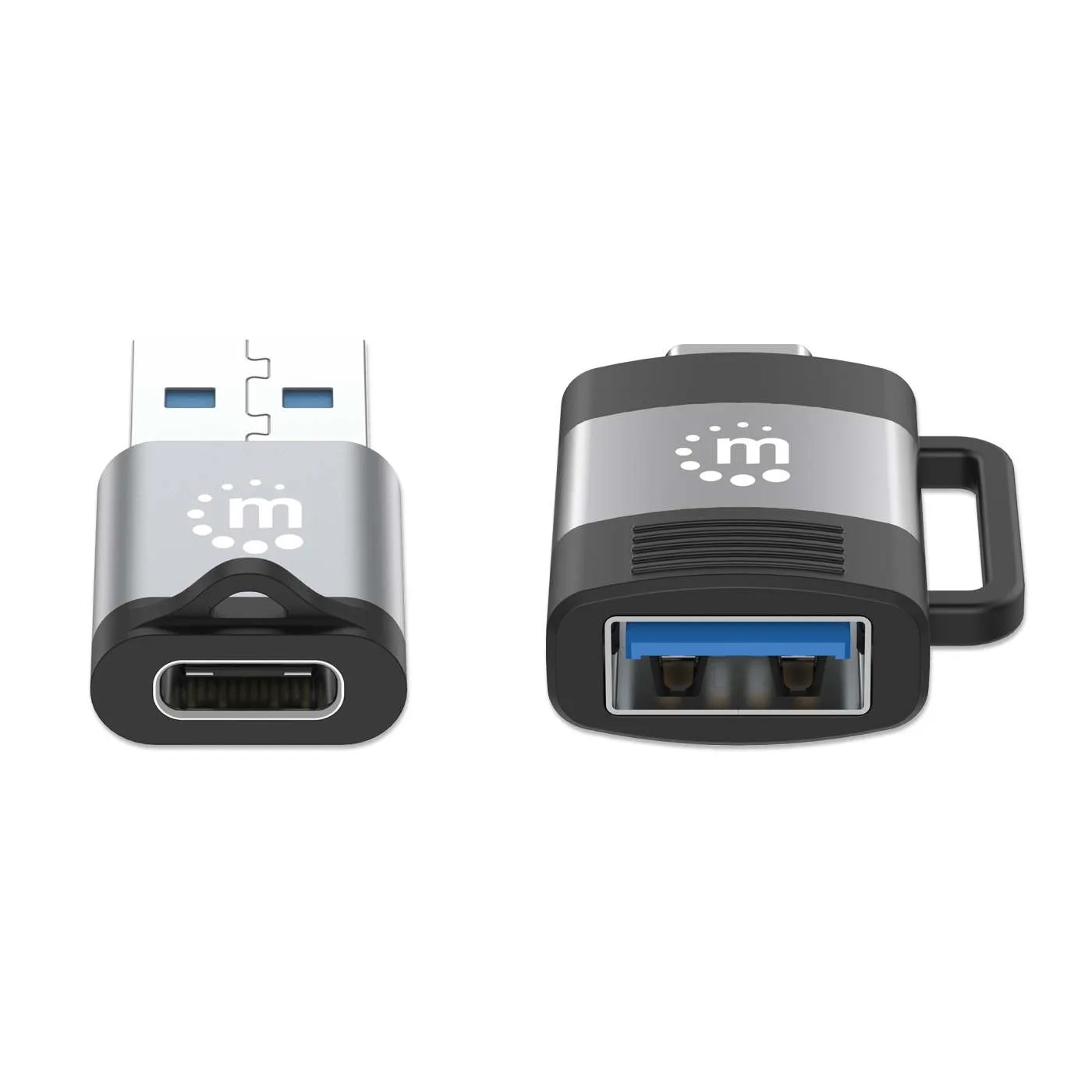 Manhattan set 2 adattatori USB-C USB-A 5Gbps 3A