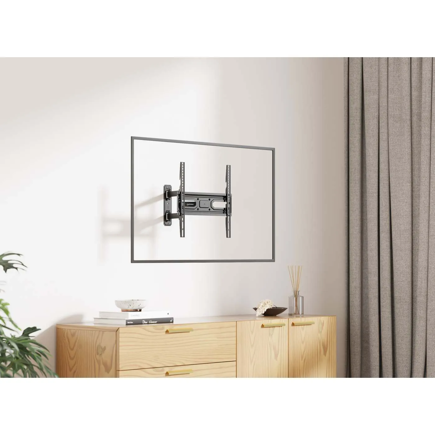 Manhattan Supporto TV a Muro Full-Motion 32-55" VESA 400x400