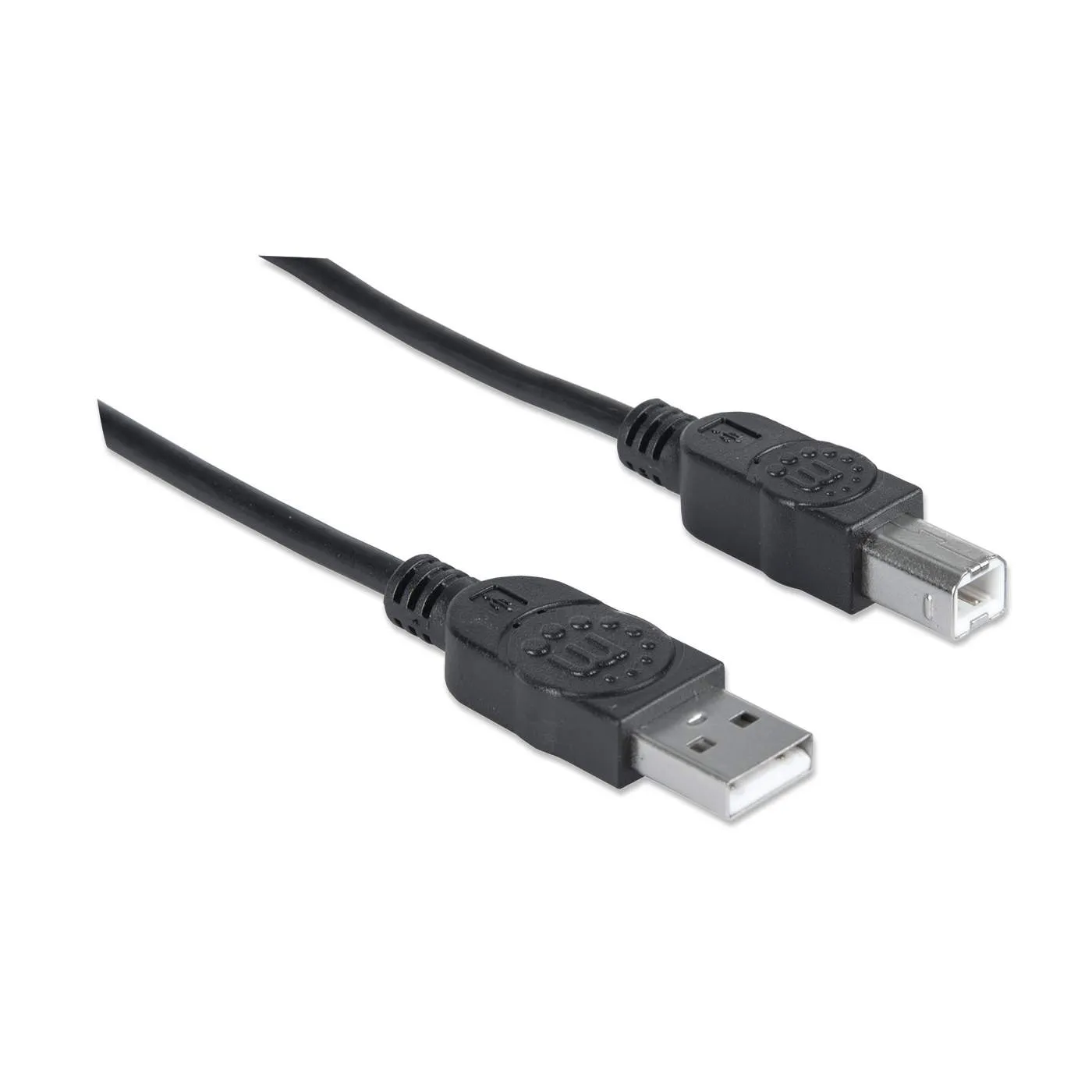 Manhattan Cavo USB 2.0 A-B 3 m nero 480 Mbps