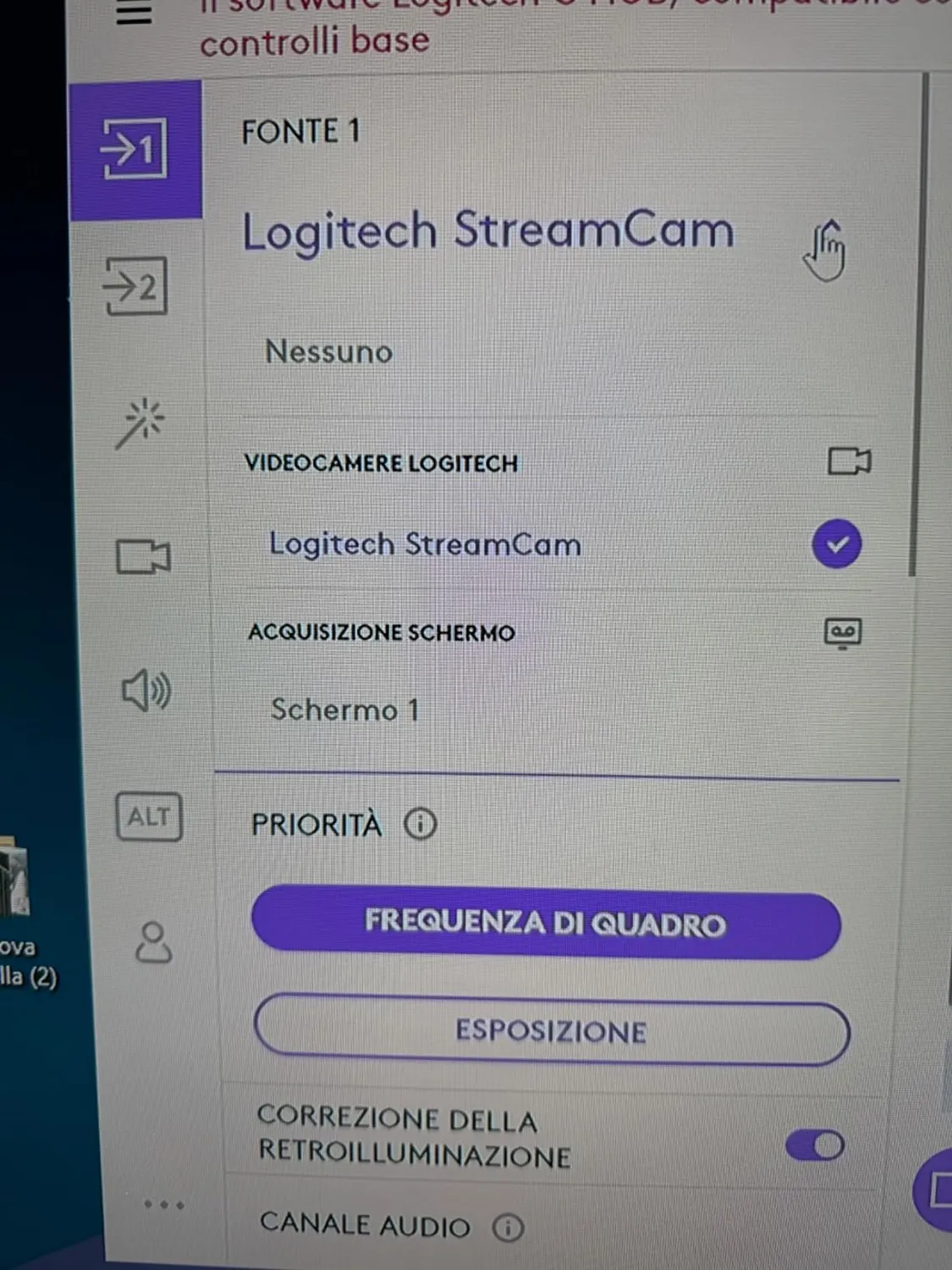 Logitech StreamCam webcam Full HD 60fps nera