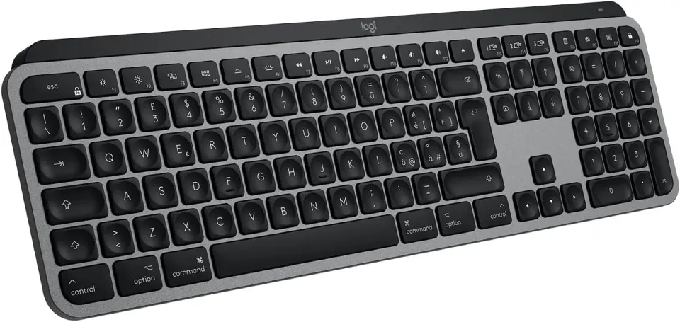 Logitech MX Keys for Mac tastiera wireless grigia retroilluminata