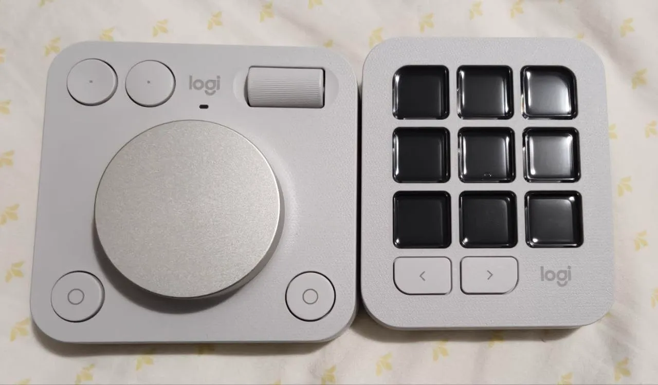 Logitech MX Creative Console keypad bianco programmabile