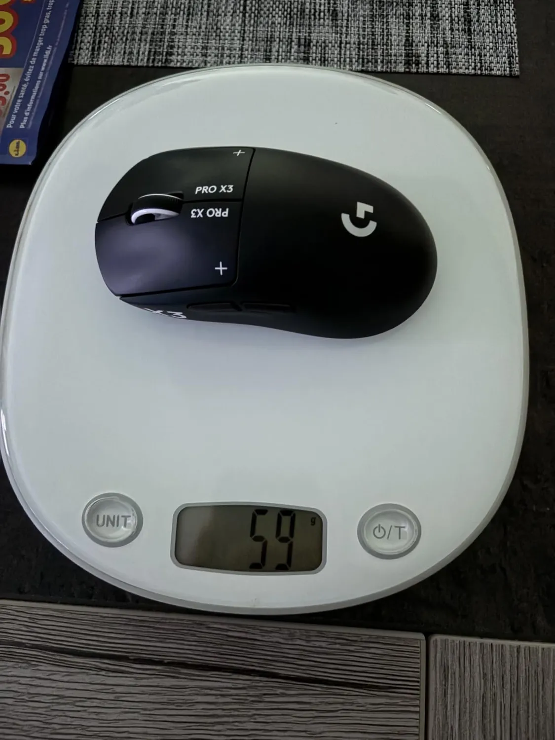 Logitech G PRO X3 SUPERSTRIKE mouse gaming wireless