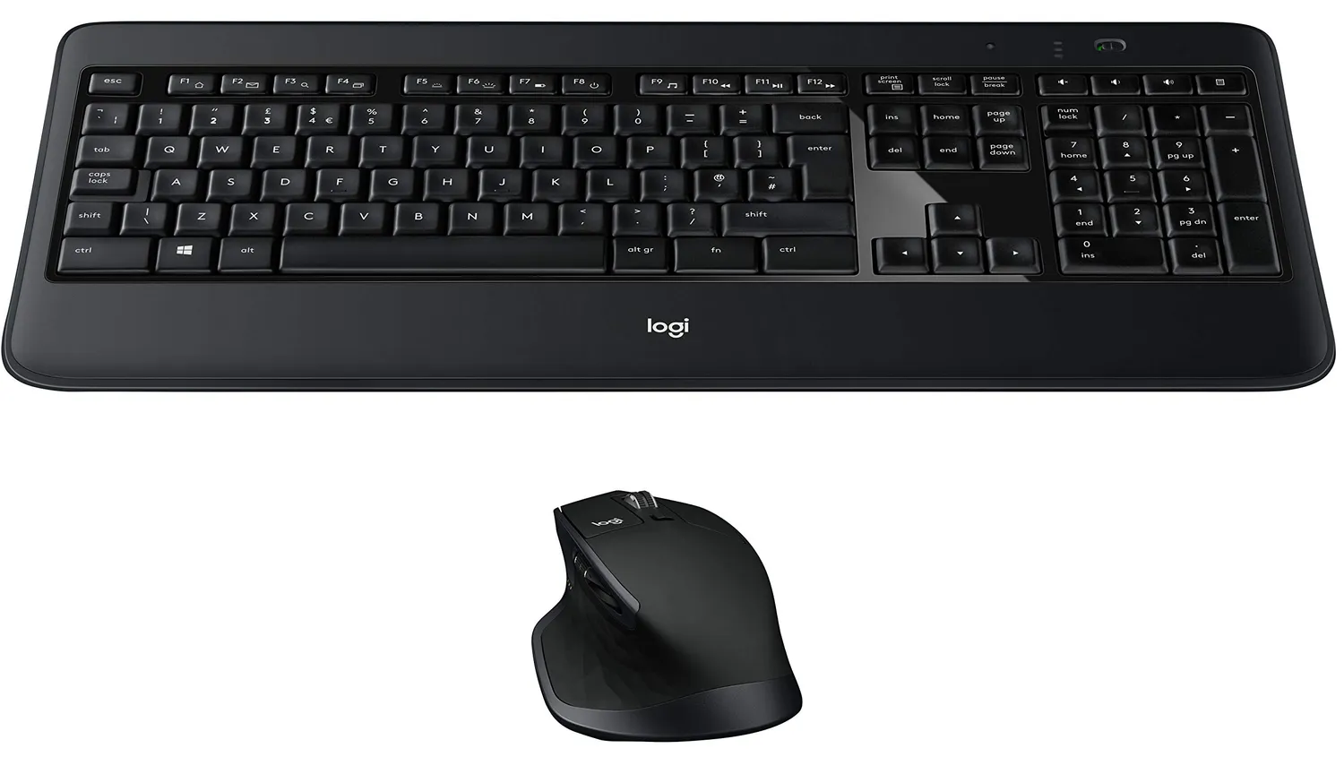 Logitech MX900 kit tastiera e mouse wireless retroilluminato