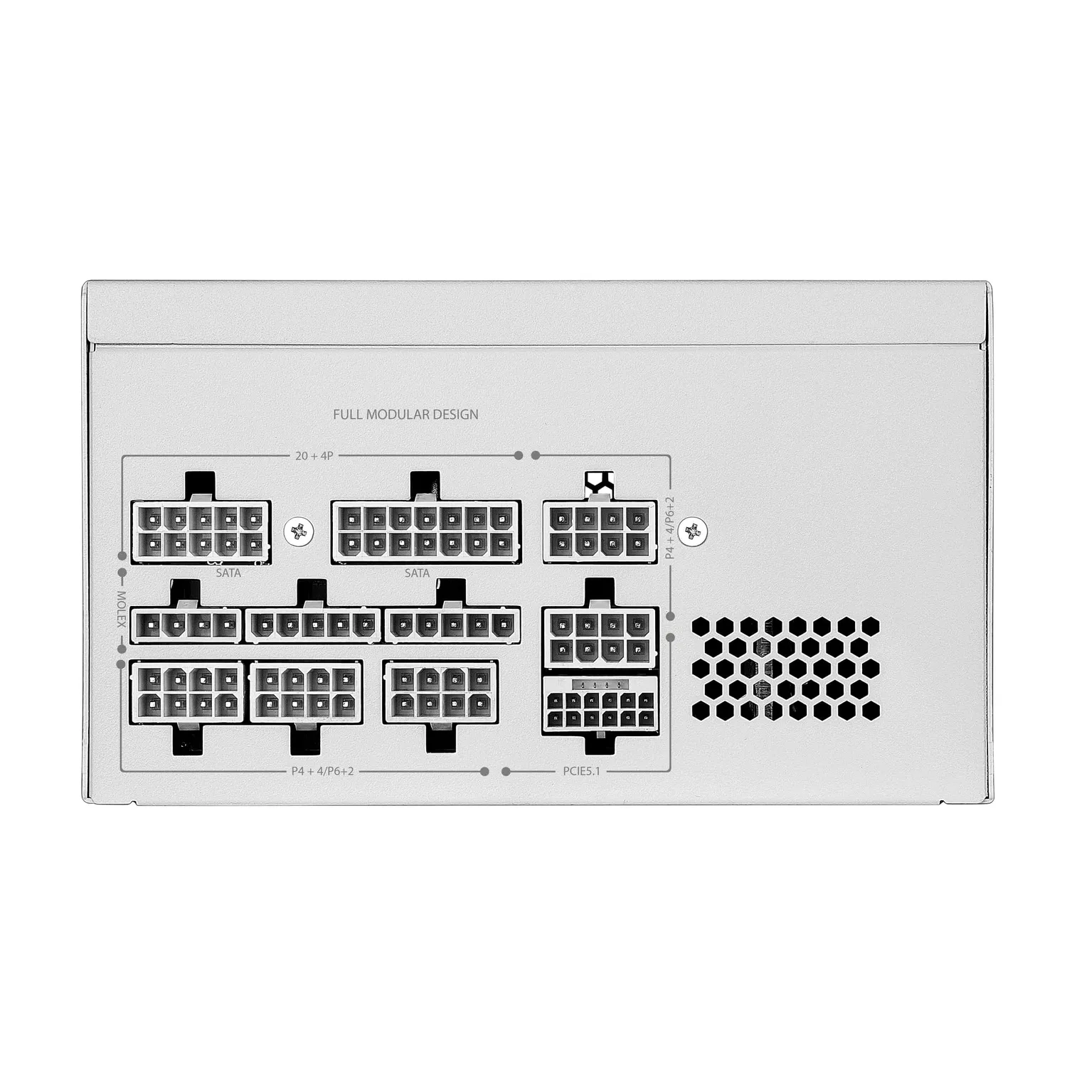 Mars Gaming MPT1000 alimentatore 1000W nero platinum