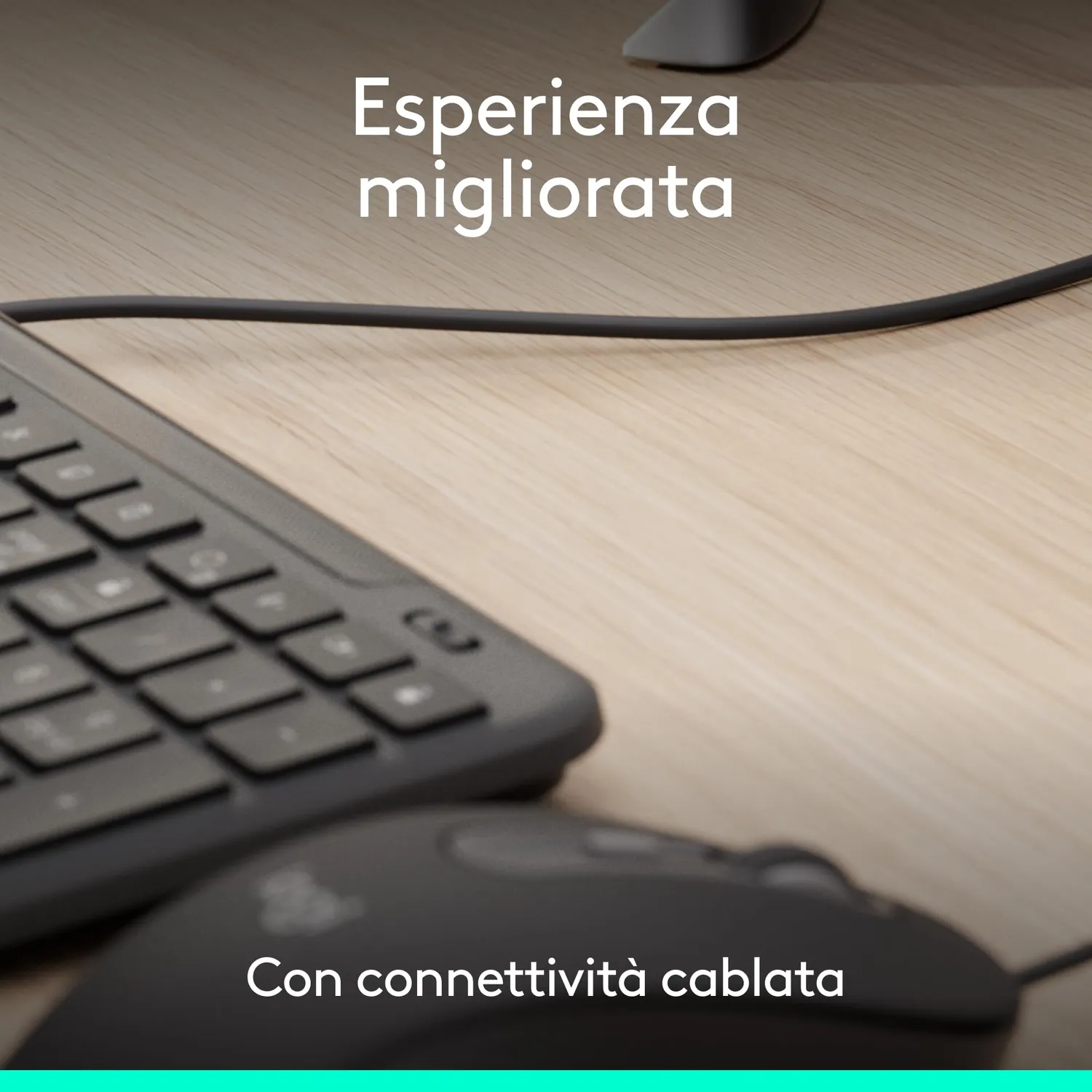 Logitech Signature Slim K620 tastiera cablata USB-C ITA business