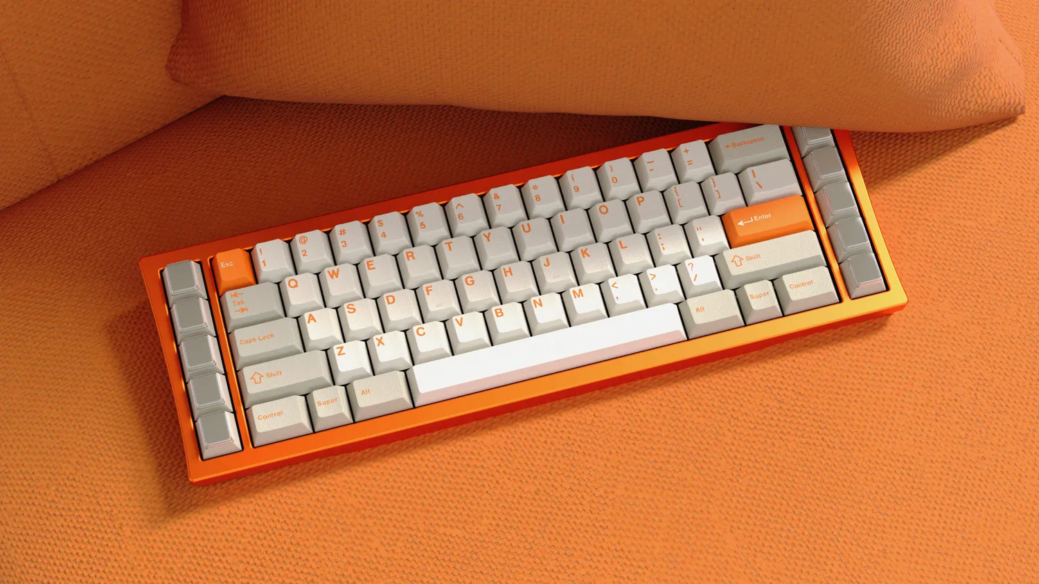 GMK Orange Alert CYL keycaps Base ABS double-shot