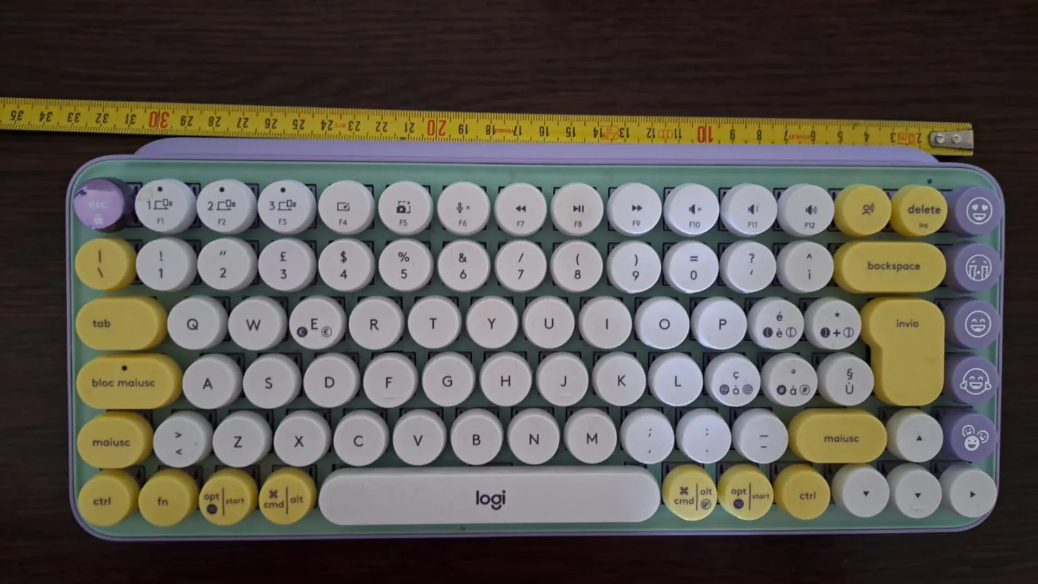 Logitech POP Keys tastiera meccanica wireless Blast ITA