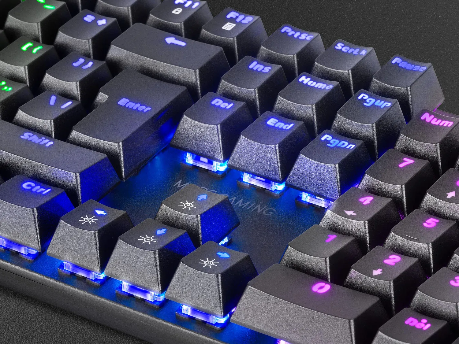 Mars Gaming MK422 Tastiera Meccanica Gaming RGB Switch Rossi