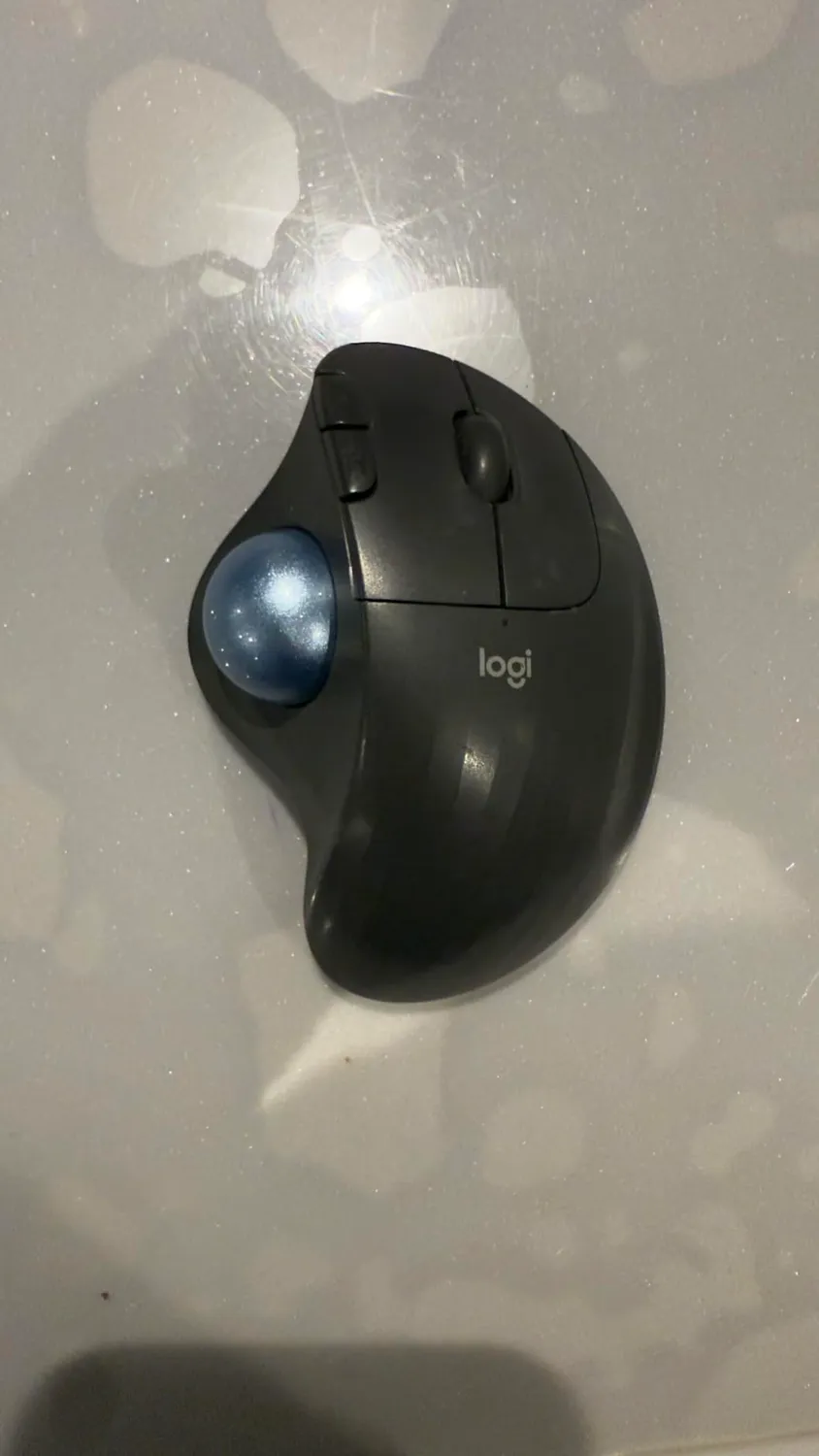Logitech ERGO M575 Mouse Trackball Wireless Bluetooth Nero