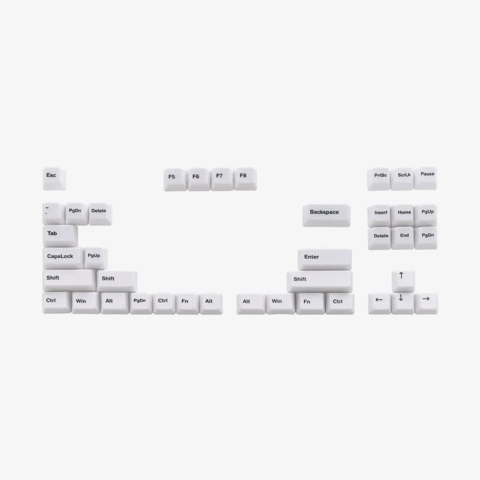 Cerakey B Set TKL Matte V3 keycaps ceramica opachi