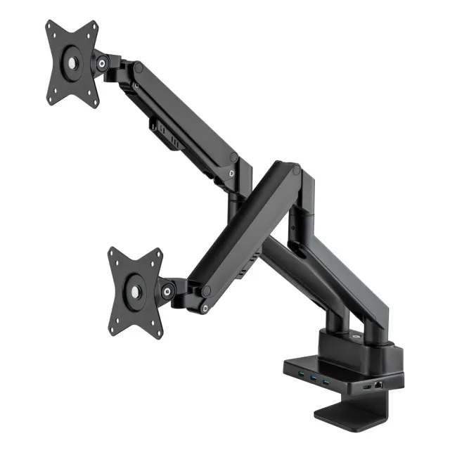 Manhattan Supporto Doppio Monitor 17-32" + Dock 8-in-1 Gas