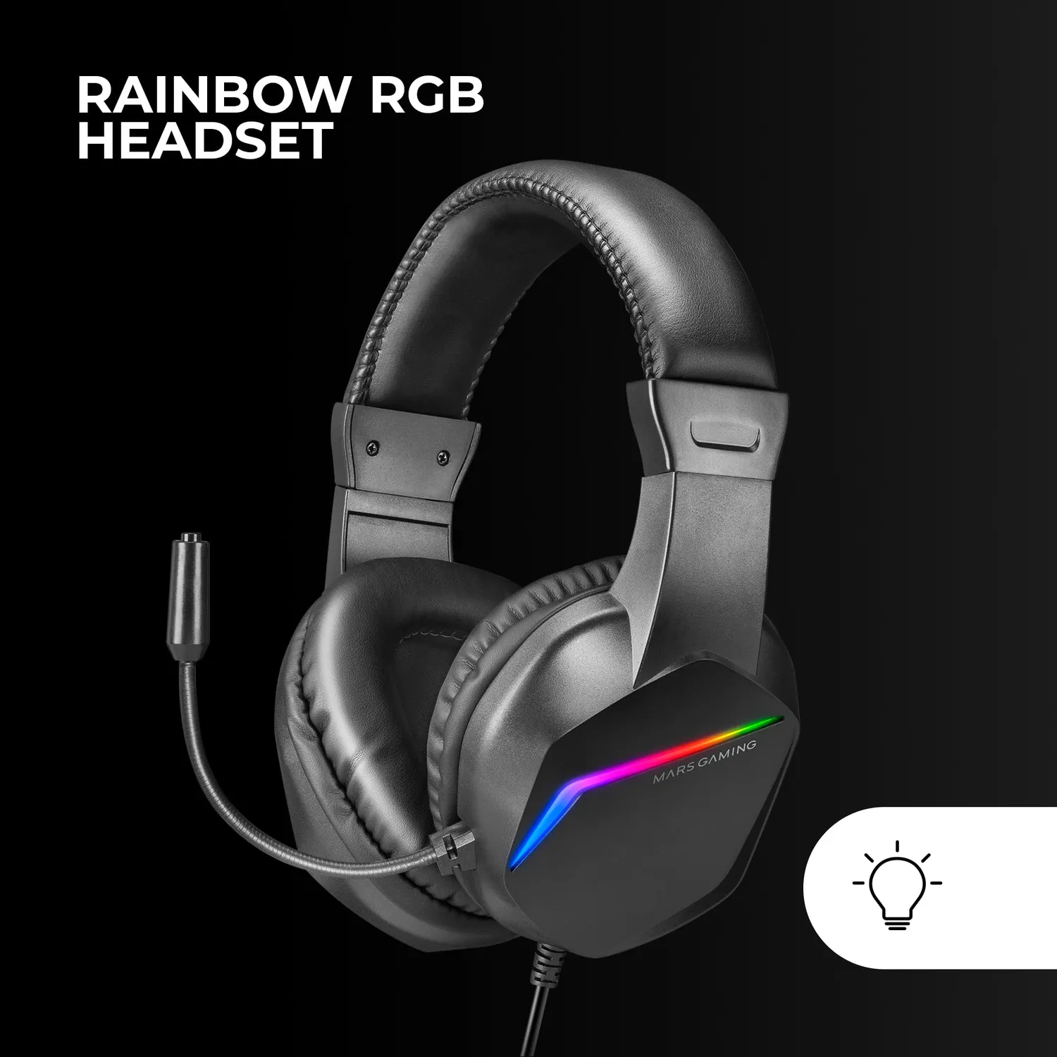 Mars Gaming MCP-RGB3 pack gaming nero italiano