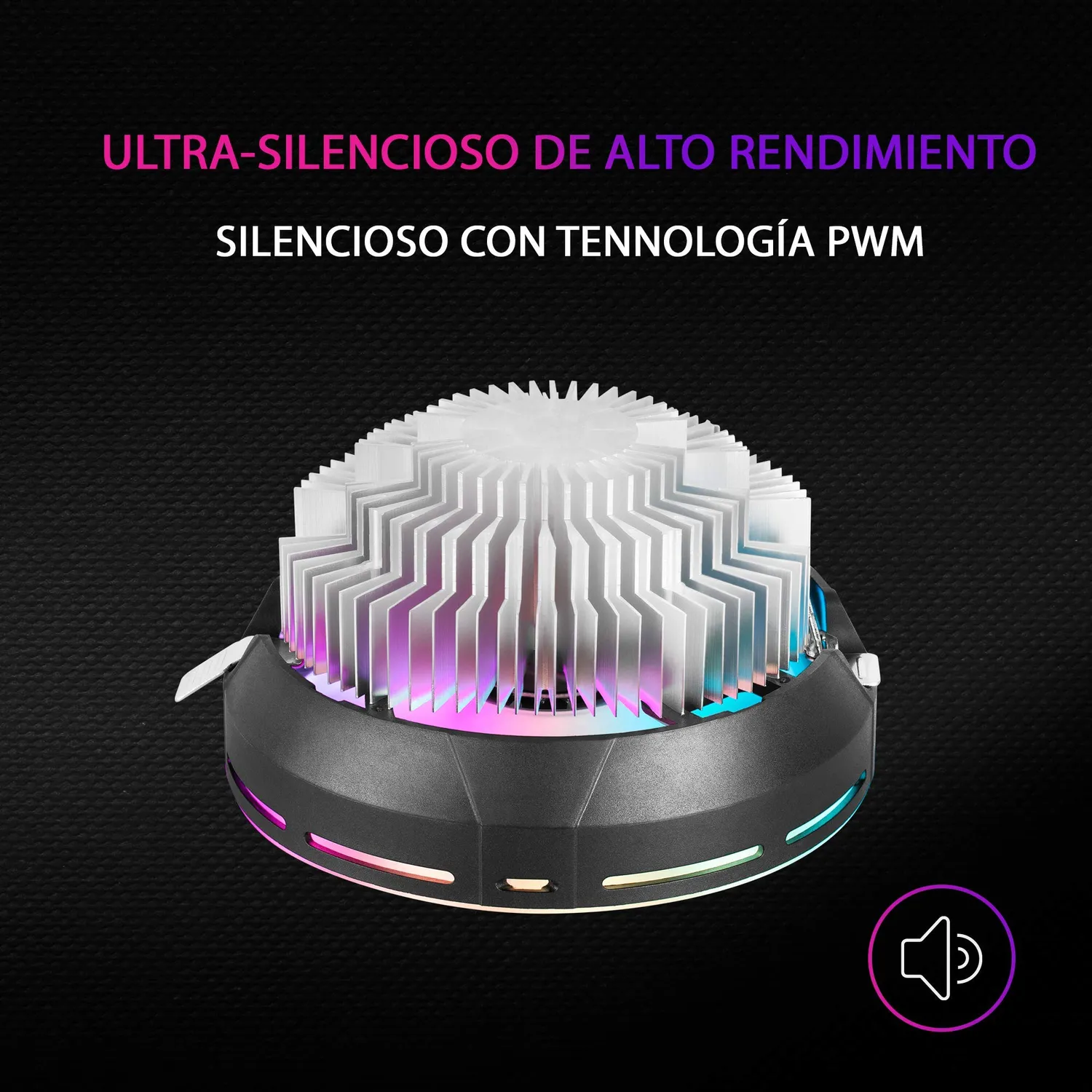 Mars Gaming MCPU120 dissipatore CPU basso profilo RGB