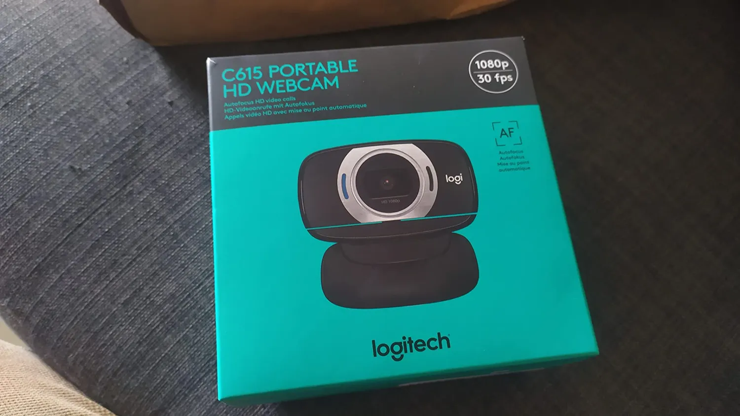 Logitech C615 webcam Full HD 1080p autofocus