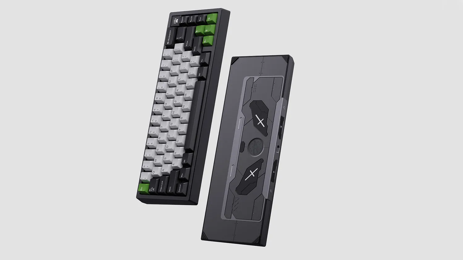 CoffeeKeys Zoom65 V3 Panda tastiera barebone nera