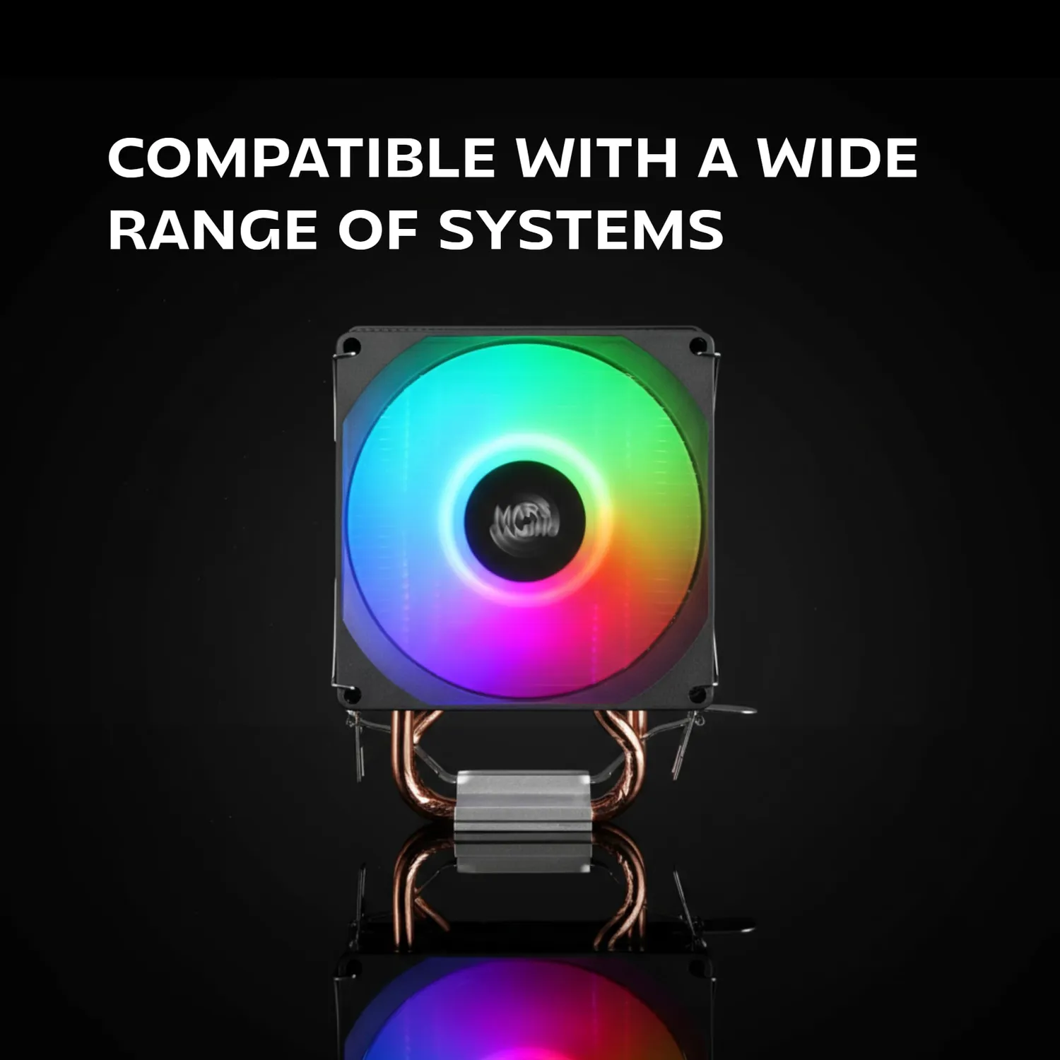 Mars Gaming MCPU-X2 dissipatore CPU PWM nero 150W TDP