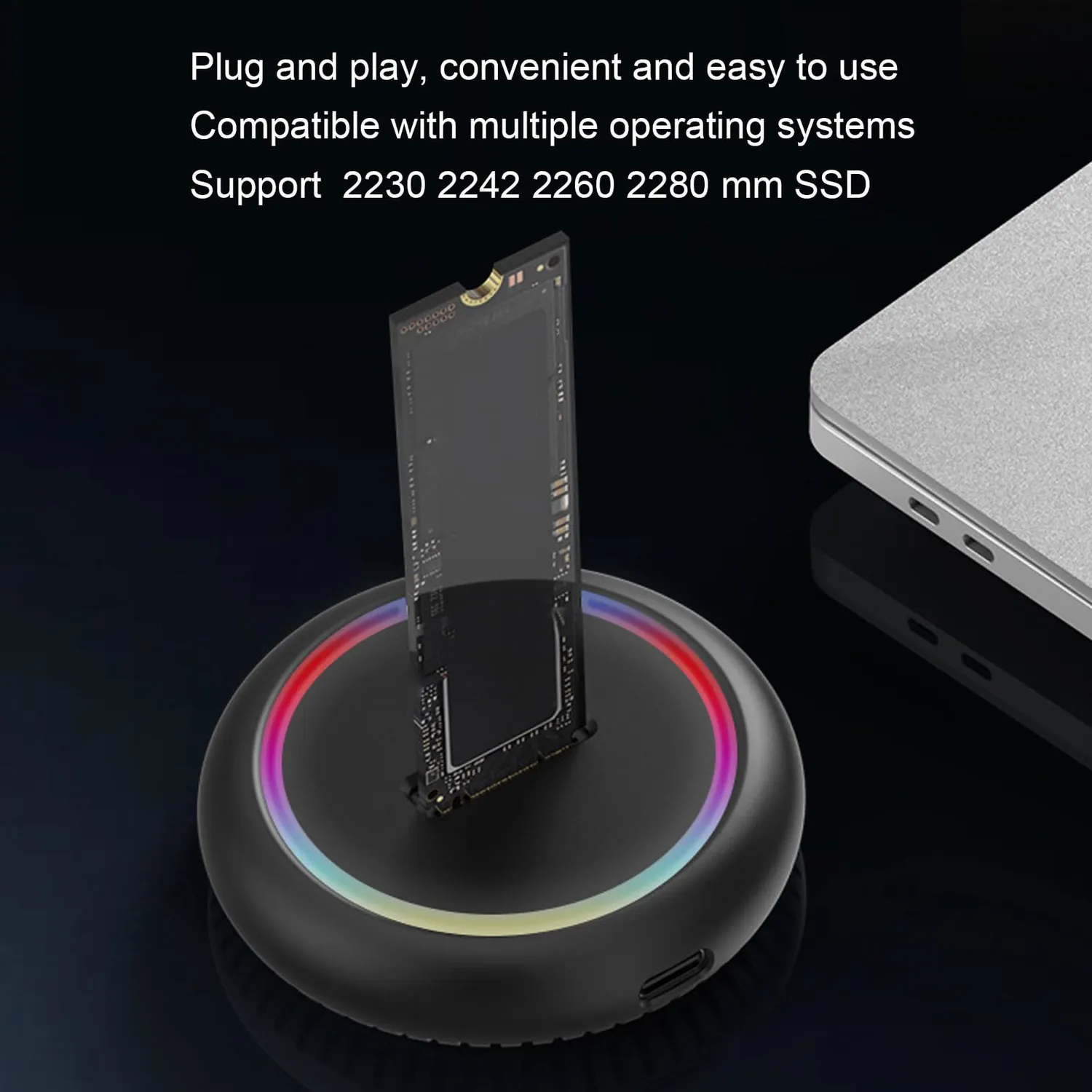 Zunate Adattatore SSD M.2 NVMe USB-C 10Gbps RTL9210B Toaster
