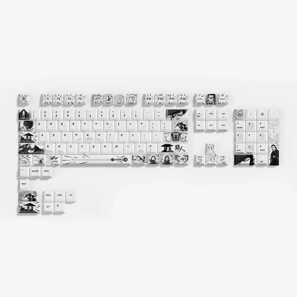 Cerakey Blades of the Guardians keycap novelty Dao Ma