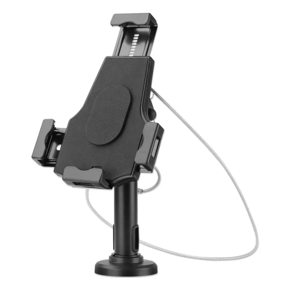 Manhattan Supporto Tablet Tavolo-Muro Antifurto Nero
