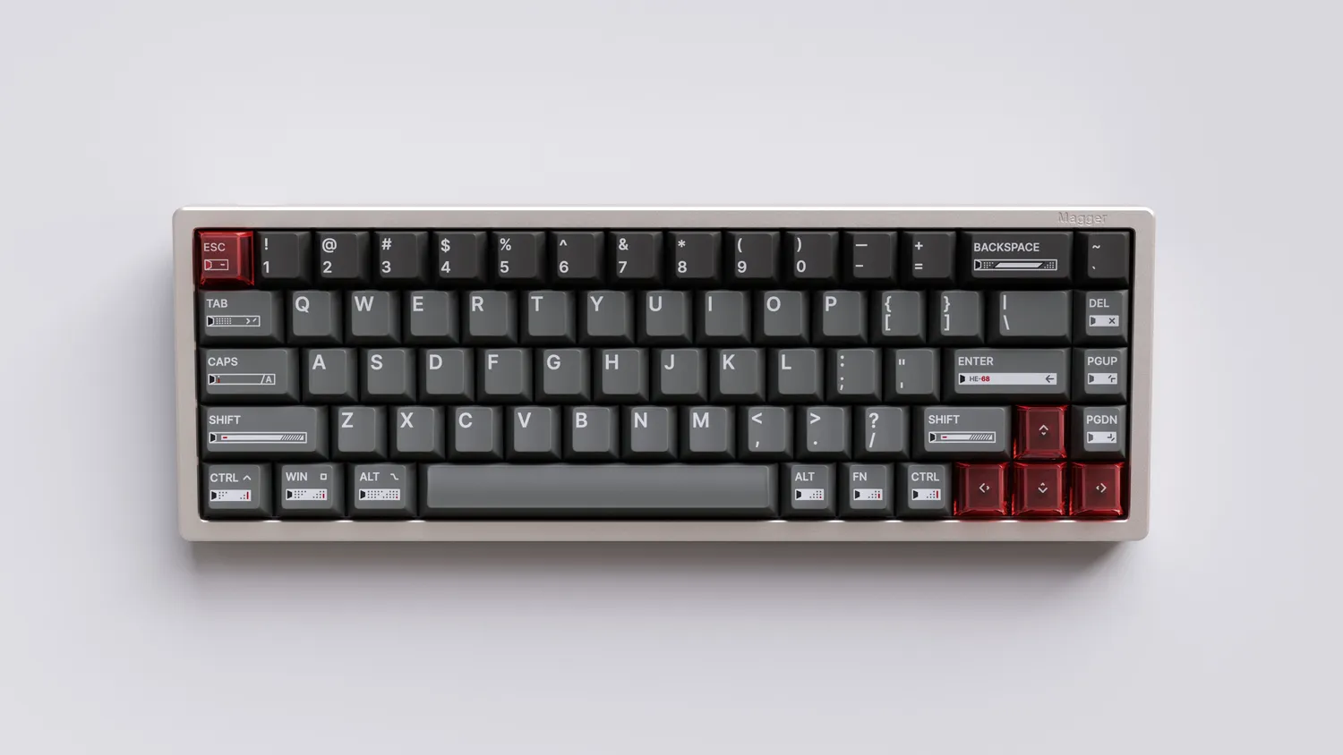 Luminkey Magger 68 HE tastiera gaming 68% performance