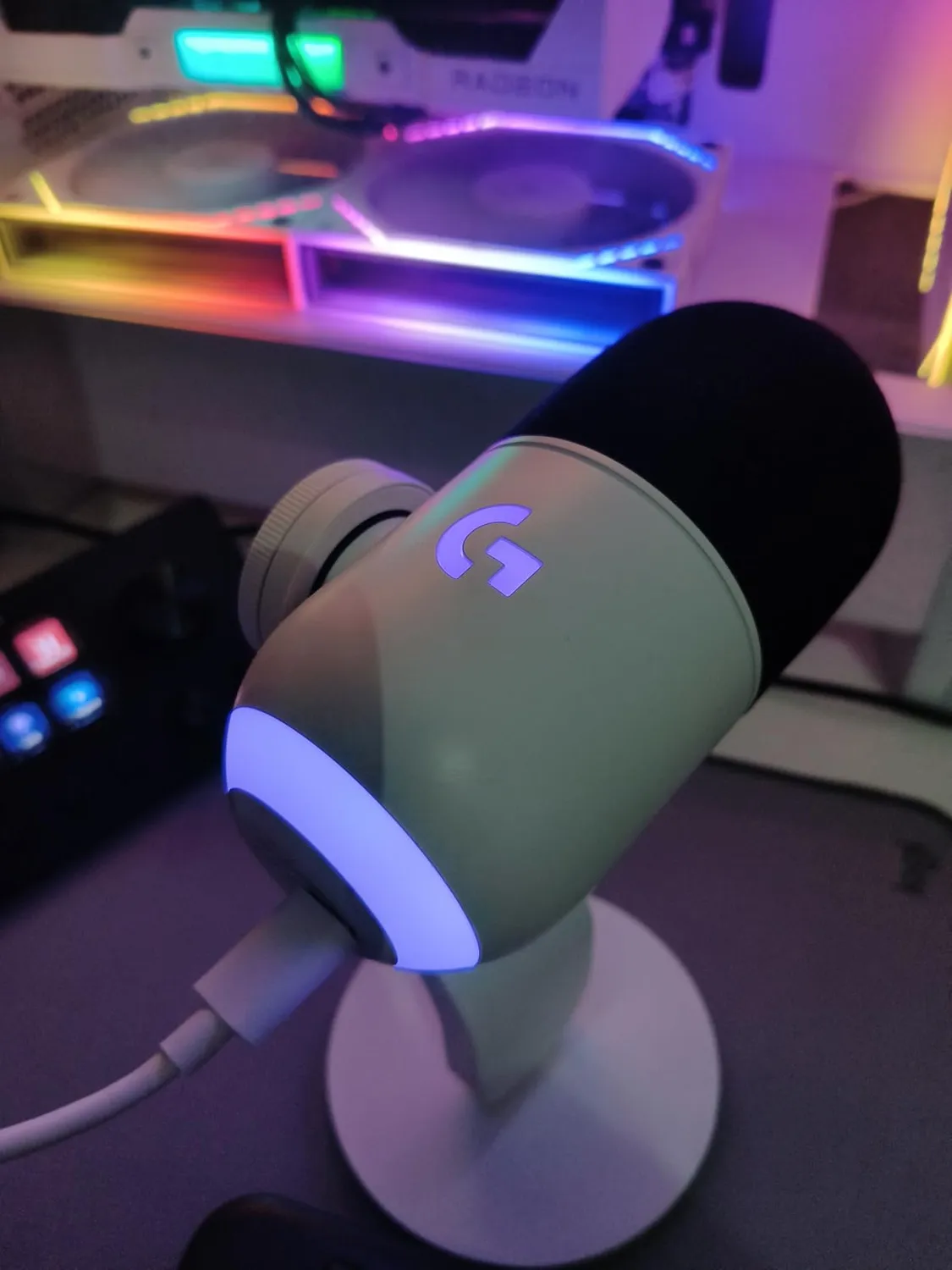 Logitech G Yeti GX microfono USB RGB nero