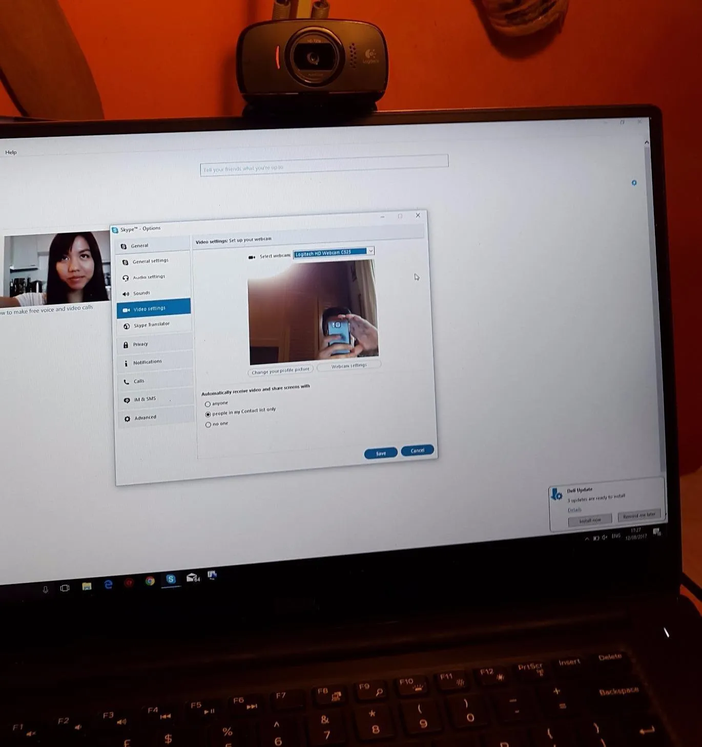 Logitech C525 webcam portatile HD 720p