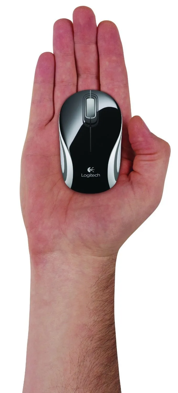 Logitech M187 mouse wireless nero ultracompatto