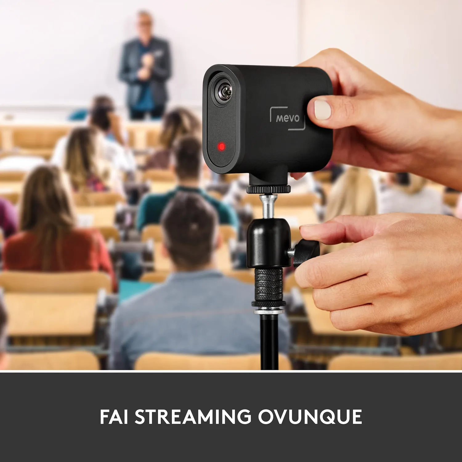 Mevo Start LaCie 1big Dock 4TB kit camera e hard disk