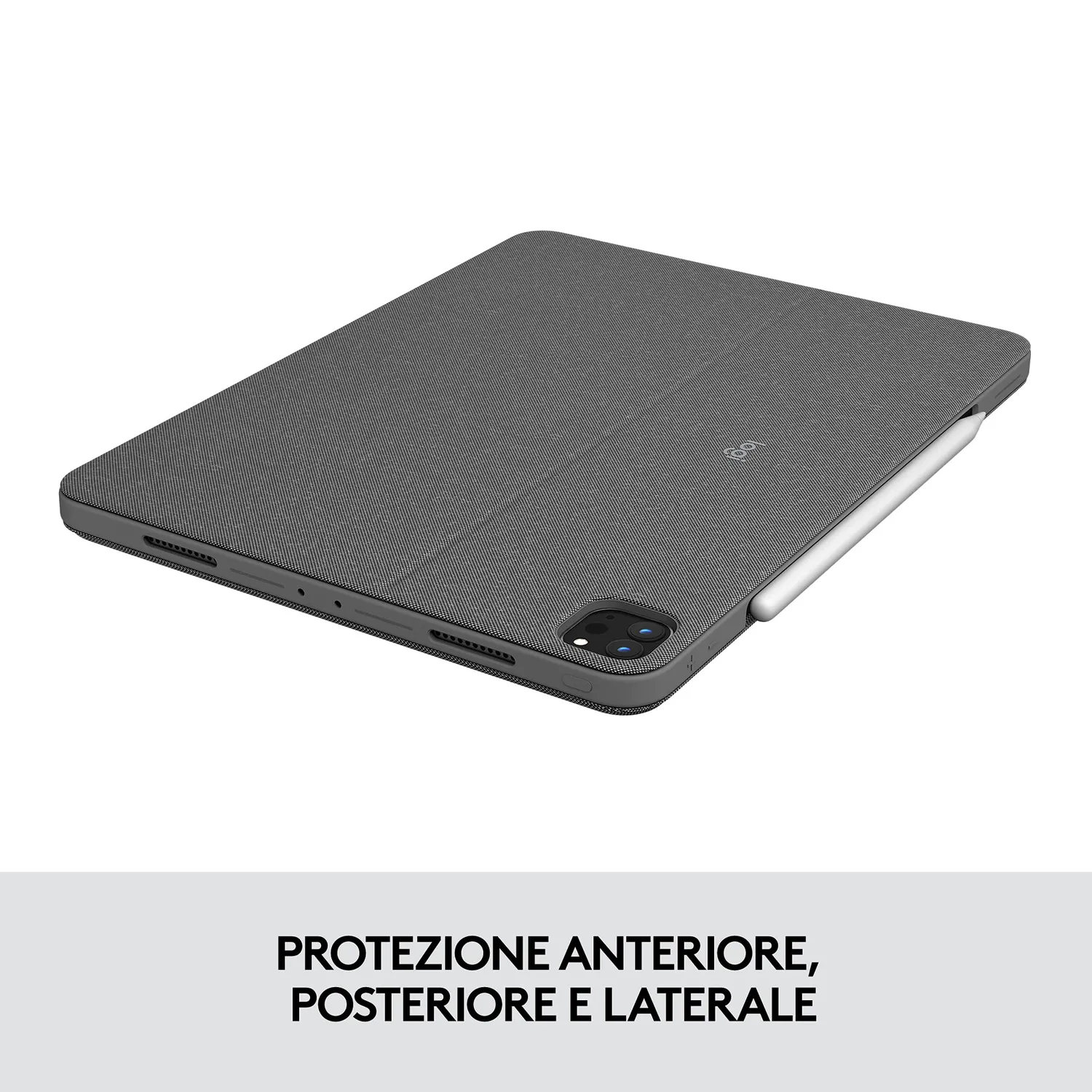 Logitech Combo Touch Custodia Tastiera iPad Pro 12,9 Grigio ITA