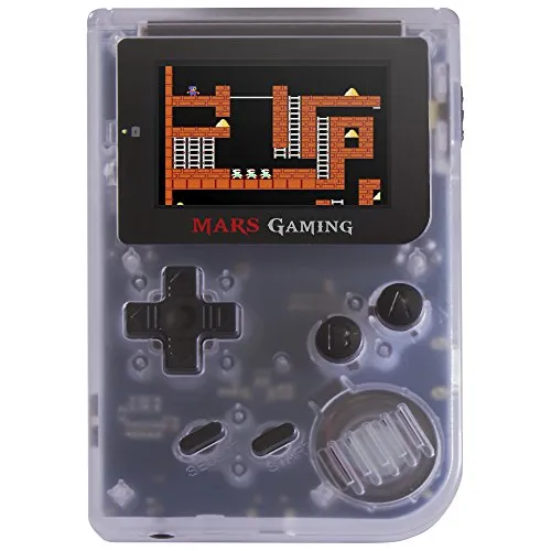 Mars Gaming MRBW console portatile retro bianca 151 giochi 2"