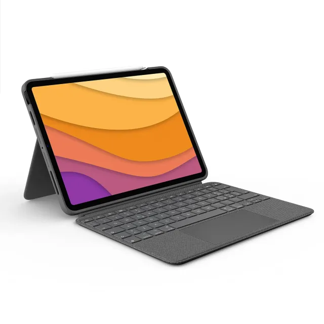 Logitech Combo Touch Custodia Tastiera iPad Air 4-5 Gen ITA retroilluminata