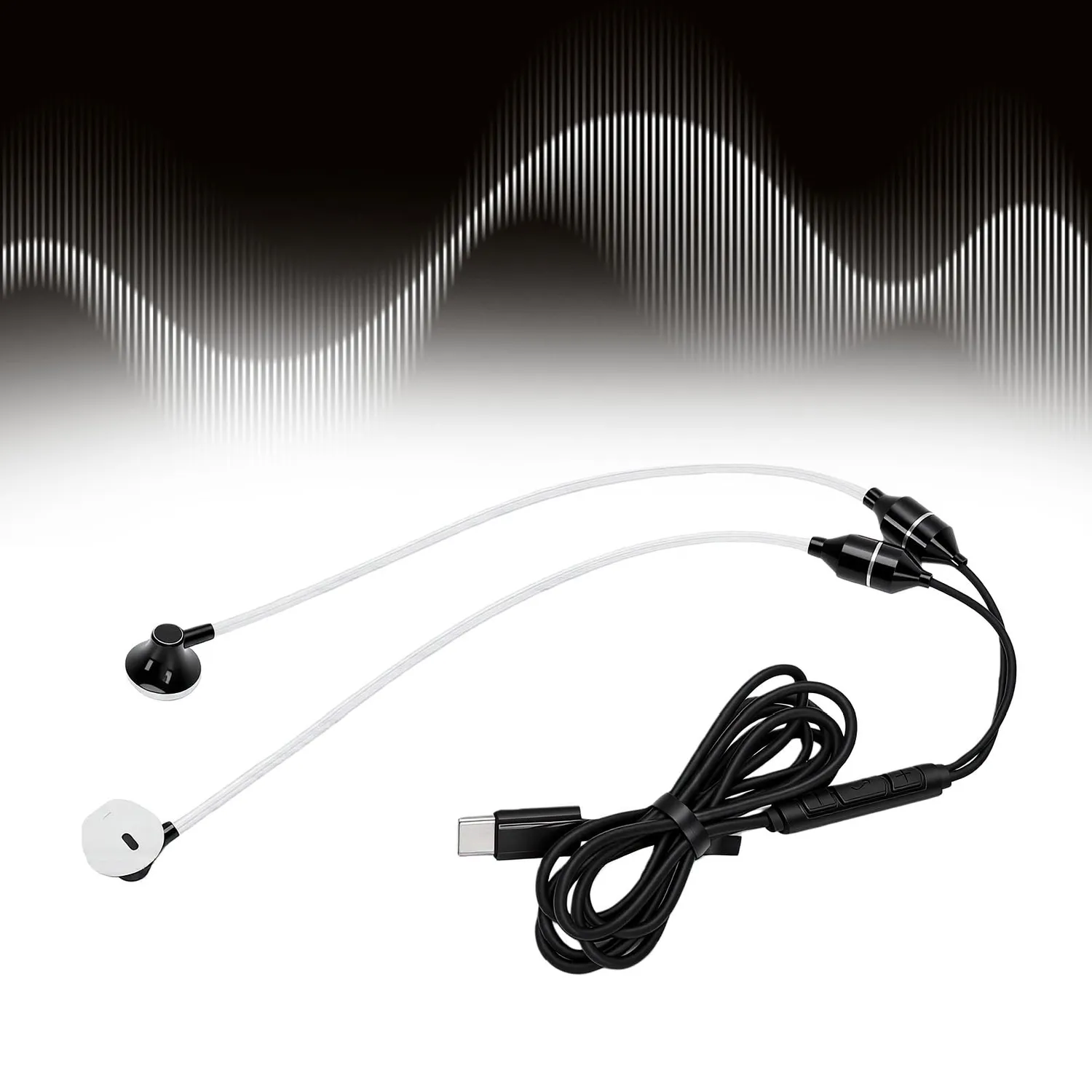 Zunate Auricolari Filo USB-C Air Tube 1.5m Alluminio