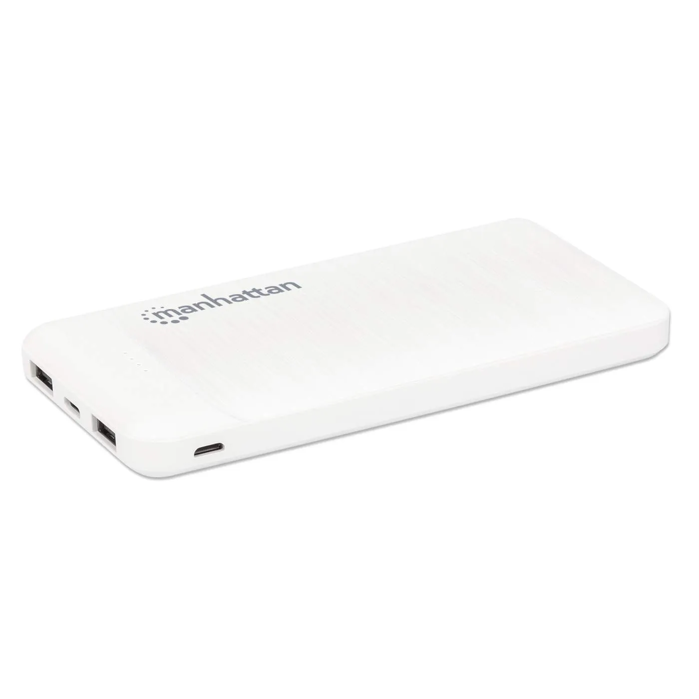 Manhattan power bank 10000 mAh 2 USB-A portatile